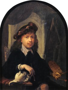 Autoritratto da Gerrit Dou